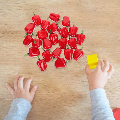 Fake Vegetables Cognitive Model for Playing 80Pcs Artificial Kids Toys 1