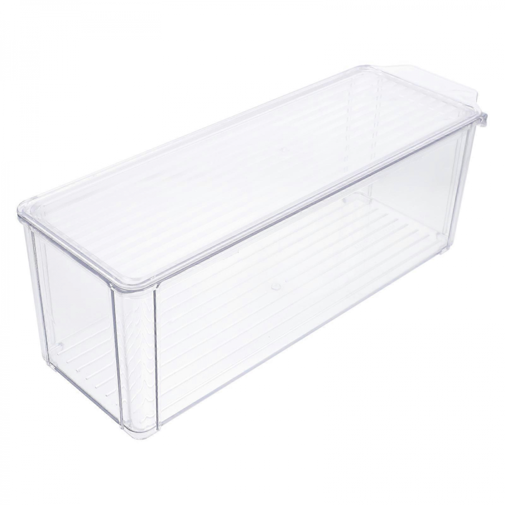 Fridge Containers With Lids Portable Refrigerator Storage Box Transparent Space-Saving For Kitchen Storage 1Set 5008878122737