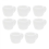 Mini Ceramic Mug Mini Coffee Cups for Decoration 8Pcs Kids Kitchen Toys 5