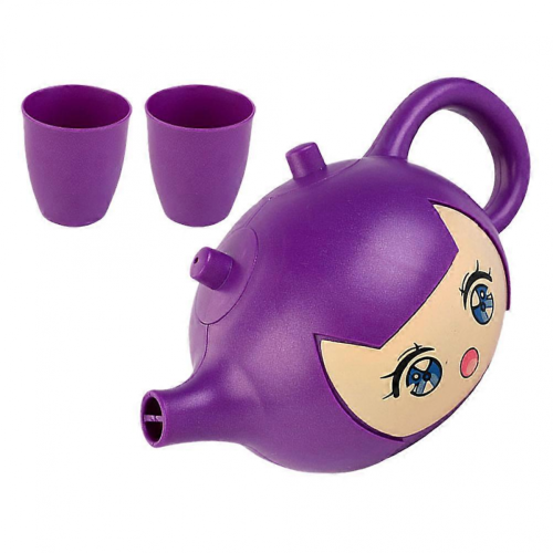 Ensemble de jeu interactif pour enfants avec théière et tasses