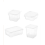 Pcs Kitchen Fridge Multi-Size Crisper Box Fruit & Vegetable Dustproof Sealed Storage Box For Freezer Room Storage Box-16262 1
