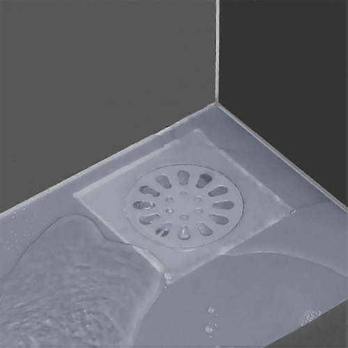 Bathroom Use Silicone Floor Drain Pad Deodorization 1Pcs Transparent 2