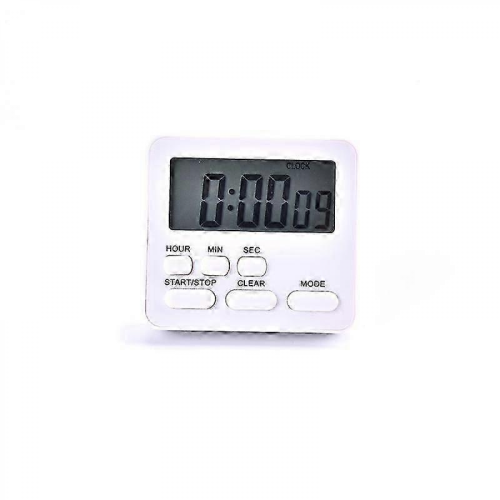 white2025 Digital Display Cooking Alarm Clock Kitchen Timer Sleep Stopwatch Clock House