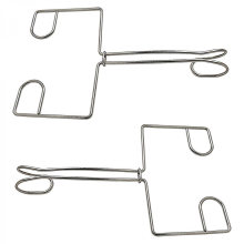 2er-Pack Edelstahl-Taschentuchhalter mit Klebehaken, wandmontiert ohne Bohren – Haushaltsorganisation