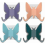 4-Pack Shower Hooks with Suction Cup Holders for Bath Accessories Organization 1