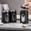 1Pcs Coffee Canister Stainless Steel Storage Jars with Visual Window Kitchen Storage Coffee Bean Te 4