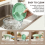 Blue2025 New No-Mess Snack Box - Kitchen Organizer, Easy-to-Clean Snack Box, Cookie Organizer 3