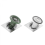 Piège à cheveux anti-odeurs pour siphon de sol blanc durable vert 25-26 5