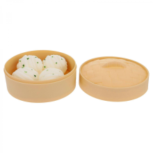 Künstlicher Dampfgarer-Deko, 2er-Set, Lebensmittelattrappe