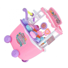 1 Set of Ice Cream Truck Toy Simulation Candy Trolley Children's Play House Toy 25-26