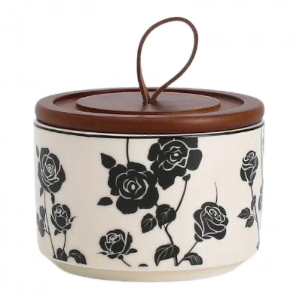 1 Ceramic Jar2026 Ceramic Airtight Food Storage Jar With Lid, Kitchen Pantry Canister For Snacks, Cookies & Decorative Use 4126281272953