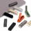 Foldable Alloy Wall Hook Space Saving Towel Rack Heavy Duty for Bathroom Camper Black 5