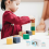 Set da cucina per bambini piccoli con microonde, bollitore e macchina per il pane 5
