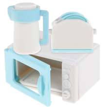 Ensemble de cuisine pour enfants, maison de poupée, 1 set, four micro-ondes, jouets