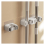Broom Holder Wall Mount 2PCS Weatherproof NoDrill Mop Organizer for Kitchen Bathroom Garage 1
