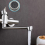 Robinet mural A2025, robinet pivotant 360 en acier inoxydable 4