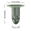Piège à cheveux anti-odeurs pour siphon de sol blanc durable vert 25-26 4