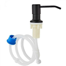Distributeur de savon en acier inoxydable 2026, distributeur de savon intégré, bouteille de rechange Ruikalucky