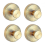GoldFour Pack2025 Rustproof hooks for home no-drill durable suction cup 1