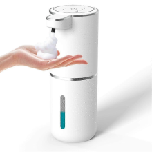 2025 Touchless Foam Soap Dispenser, 380ml USB Rechargeable Automatic Foaming Soap Dispenser with 4 Adjust