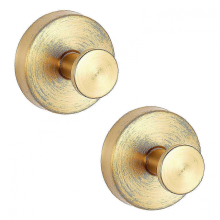Crochets antirouille Gold 2 Pièces 2025 pour la maison, sans perçage, ventouse durable