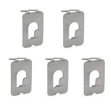Multicolor5 Pieces Removable Dry Wall Hooks Heavy Duty 40lb Hold Nonrust Steel Quick Mounting Renters Damage Release Solution