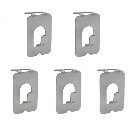Multicolor5 Pieces Removable Dry Wall Hooks Heavy Duty 40lb Hold Nonrust Steel Quick Mounting Renters Damage Release Solution