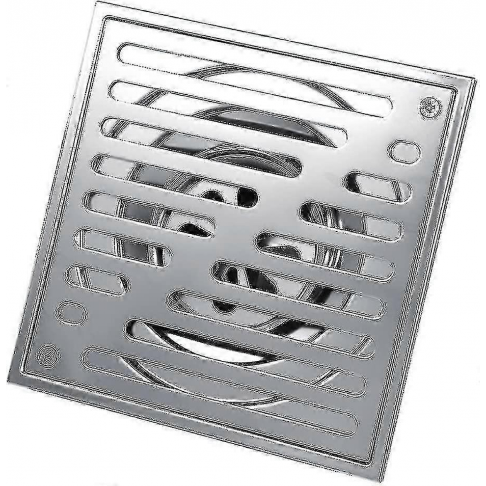 26-27 Square Floor Drain Stainless Steel Anti-Odor Bathroom Door Waste Shower Drainer Large Caliber(150 * 5008878130169
