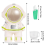 Distributore d'acqua Astronaut per bambini con tazza e cinturino, beige 5
