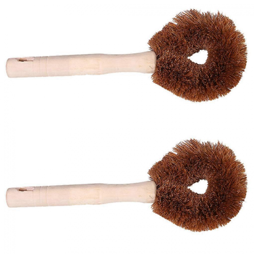 1pc/2pcs/3pcs Dish Cleaning Brush Home Kitchen Pot Pan Deep Cleaning Scrubber Long Handle Kitchenware Washing Tool