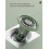 Piège à cheveux anti-odeurs pour siphon de sol blanc durable vert 25-26 3