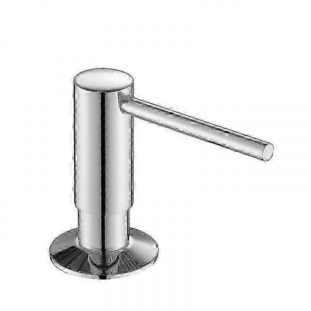500Ml Built-In Pump Kitchen Liquid Soap Bottle Brass Brushed Nickel Soap Dispenser Black Kitchen Hand Pressure Sink Counter Liquchrome 500Ml 5008878124663