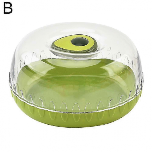 Multipurpose Fruit Preservation Box Vegetable Storage Box Kitchen Fridge 25-26Green