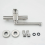 Robinet mural A2025, robinet pivotant 360 en acier inoxydable 3