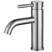 2025 Stainless Steel Curve Bathroom Mixer Basin Faucets