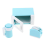 Kids Kitchen Accessories Set Dollhouse 1Set Microwave Bread Maker Toys 5