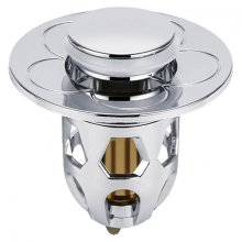 Bouchon d'évier SilverCore à pression, étanche, fermeture/vidange rapide, pour cuisine & salle de bain 2025