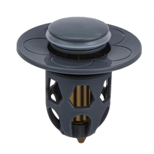 BlackCore Push Type Sink Stopper Quickly Seal And Drain Water Leak Proof Compatible With Kitchen Bathroom 2025