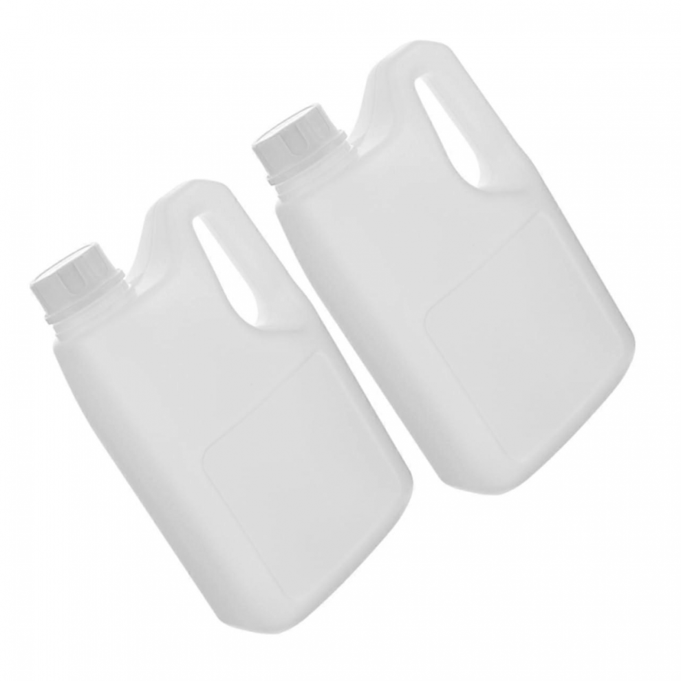 2Pcs Plastic Juice Bottles With Handles Leakproof Reusable Containers For Kitchen Smoothies 393478401043