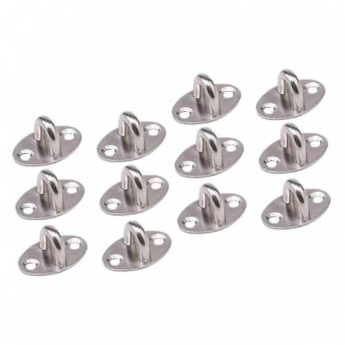 Ganci per piante da soffitto e parete, set da 12 pezzi resistente per casa, ufficio, dormitorio, facile installazione