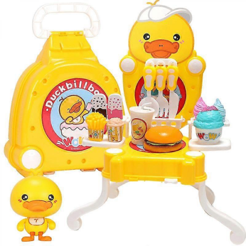 yellowPlatypus Simulation Kitchen Play House Portable Storage Tool Table Toy Set 25-26 2