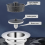 2 Pack Kitchen Sink Strainer Basket with AntiClogging Design and LeakProof Bounce Core Filter 3