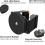 Magnetic Broom and Mop Wall Rack Organizer Heavy Duty Space Saving for Kitchen Garage Laundry 5