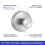 SilverSingle Pack2025 Rustproof hooks for home no-drill durable suction cup 4