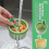 2025 Cactus Sink Drain Filter, Push to Dump, Sink Drain Basket Filter, Kitchen Garbage Collection Filter 5
