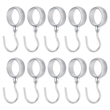 Ganci regolabili in acciaio inossidabile da 5 pezzi, 32 mm, per armadi e cucina