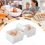 Egg Holder for Refrigerator with Curved Handle, Stackable Egg Storage Container for Kitchen, RV, Travel 3