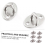 Ganci per piante da soffitto e parete, set da 12 pezzi resistente per casa, ufficio, dormitorio, facile installazione 2