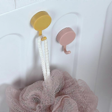 Crochets adhésifs sans perçage, style nordique, pour mur (lot de 10, blanc, Macron).
