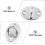 Ganci per piante da soffitto e parete, set da 12 pezzi resistente per casa, ufficio, dormitorio, facile installazione 5